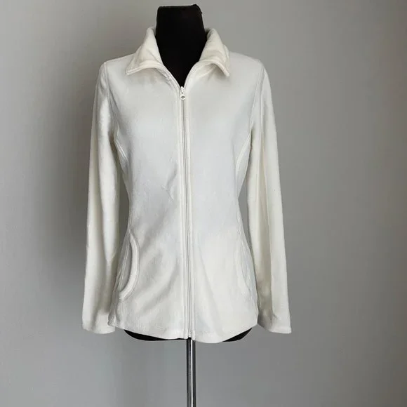 Old Navy sz S Long sleeve zip down front Pocket in front fleece jacket - Picture 1 of 9